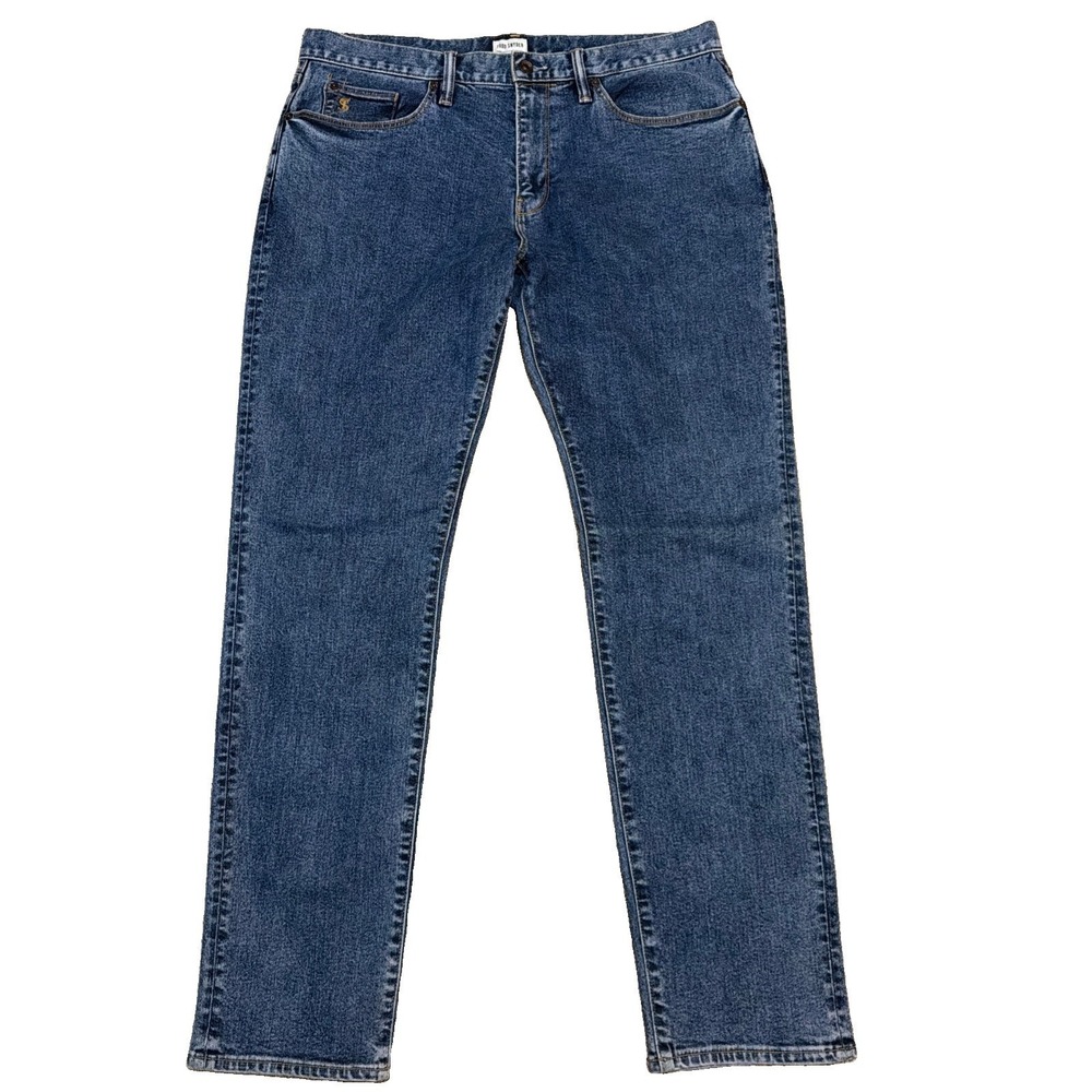 Todd Snyder Pants Mens 36x34 Slim Fit Blue 5 Pocket Stretch Jeans Casual Preppy